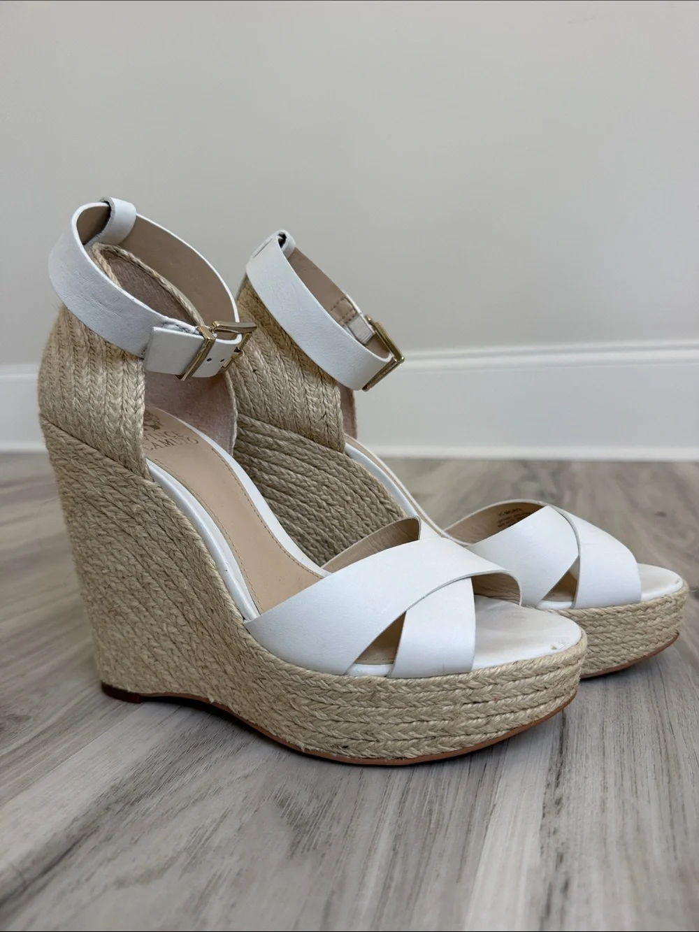 Vincent Camuto espadrille wedge heels size 7 1/2